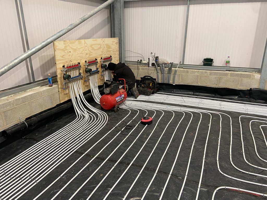 Underfloor heating installation service